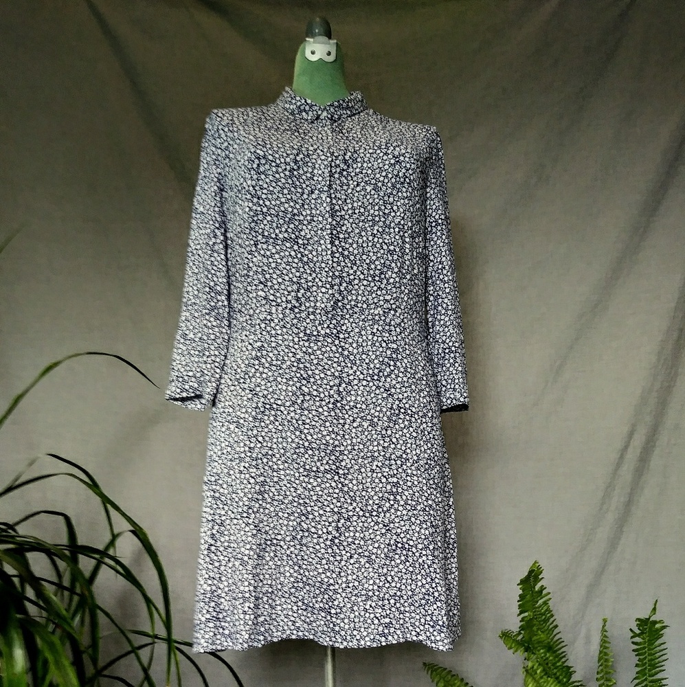 H&M - NWT - Floral Button-up Dress